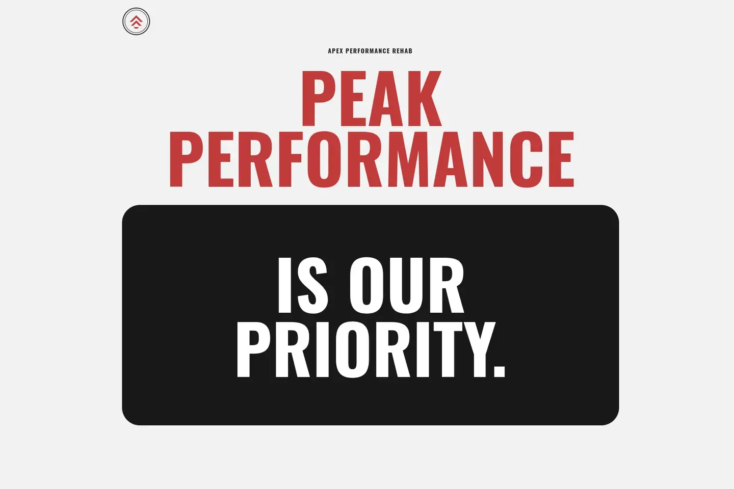 APEX Performance Rehab